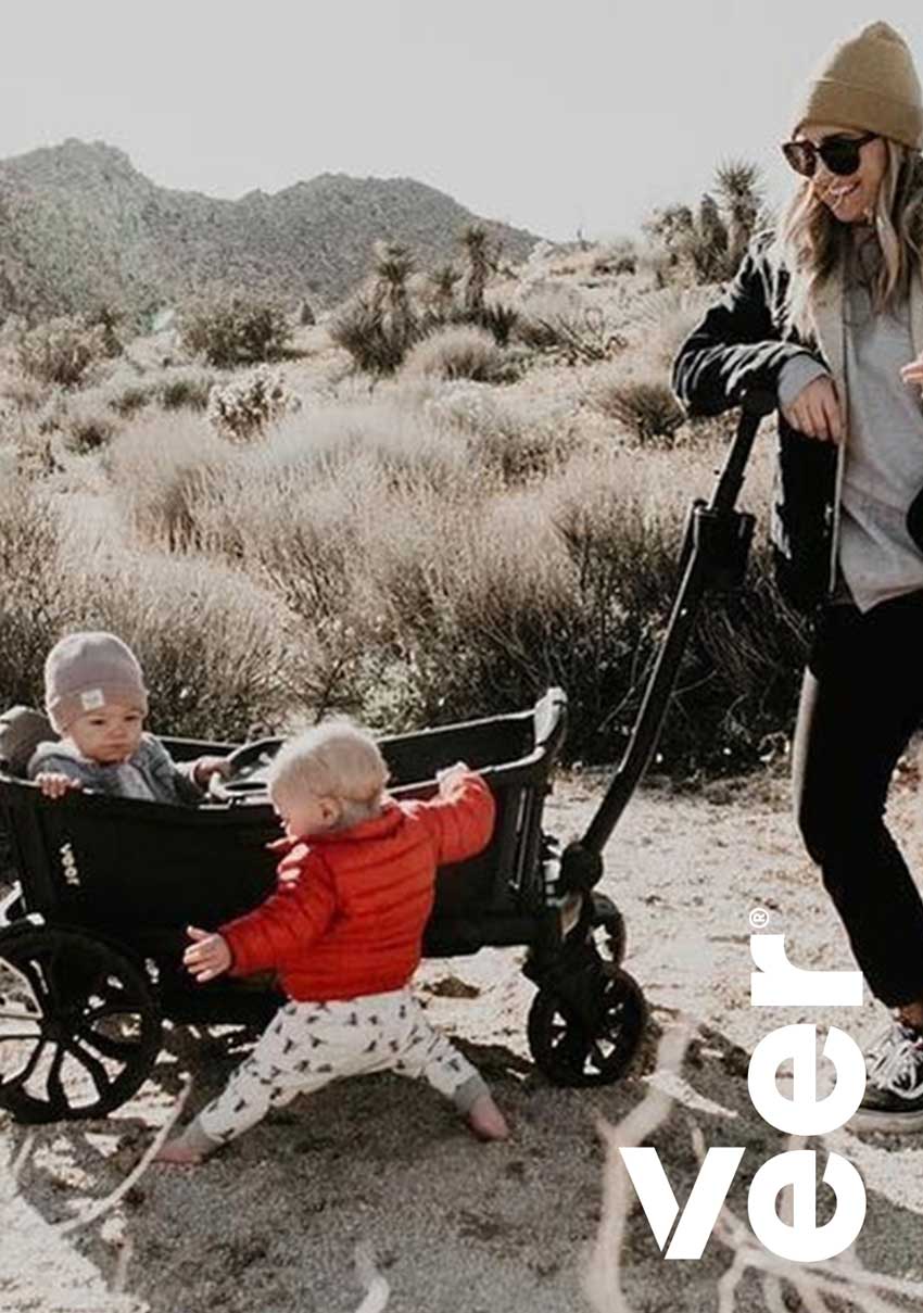 VEER Sitzeinsatz für Kleinkinder für Cruiser Bollerwagen