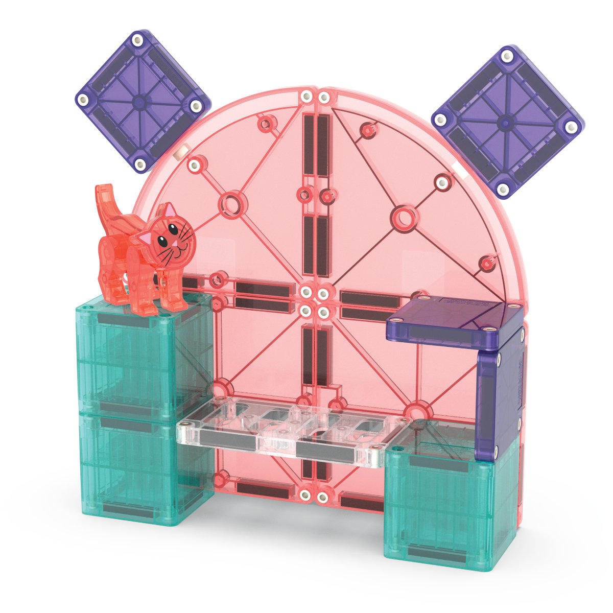 Magna-Tiles Cat Tree – 13 Teile