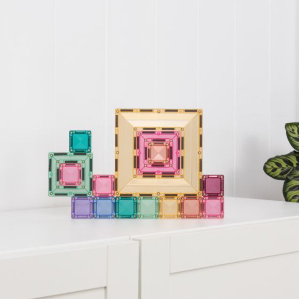 Connetix Magnetbausteine Pastel Portal Pack – 48 Teile