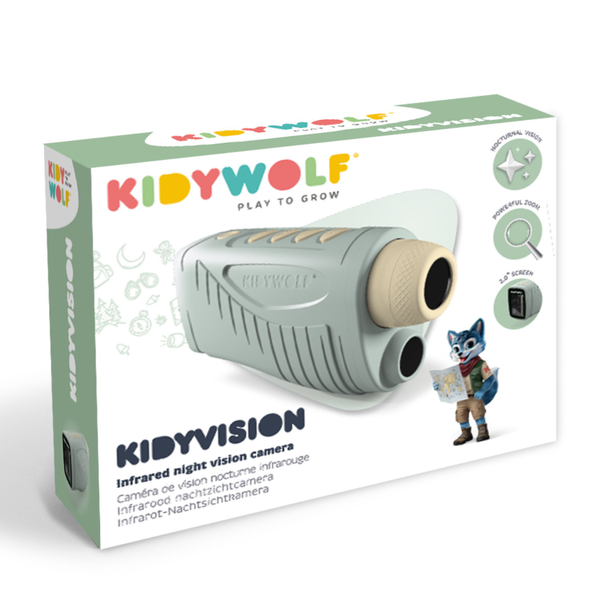 Kidywolf KIDYVISION Infrared Night Vision Camera