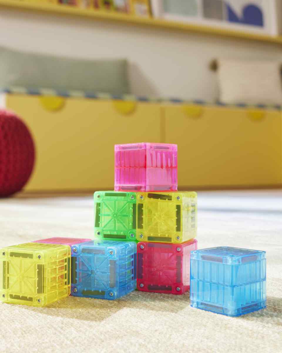 Magna-Tiles microMAGS Cubes - 9 Teile