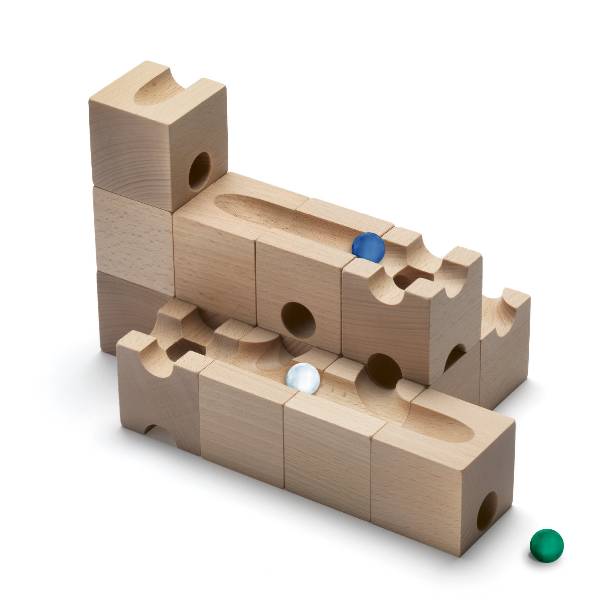CUBORO Marble Run Extra Set – Expansion Sets in Various Versions