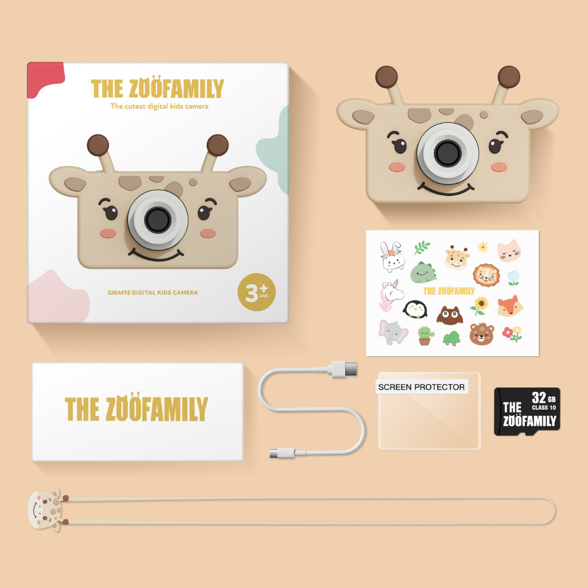 The Zoofamily Zoo Friends C1 Kids Camera