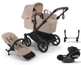 Bugaboo Kinderwagen in Beige - schräge Ansicht