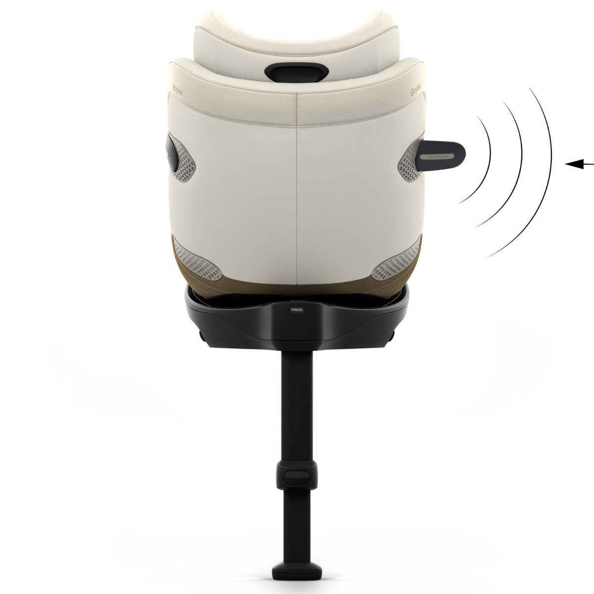 Cybex Sirona Si i-Size Car Seat (3 Months–4.5 Years) with integrated base