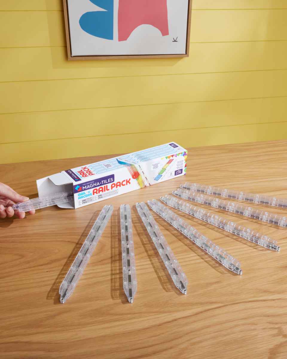 Magna-Tiles Rail Racers Expansion Set