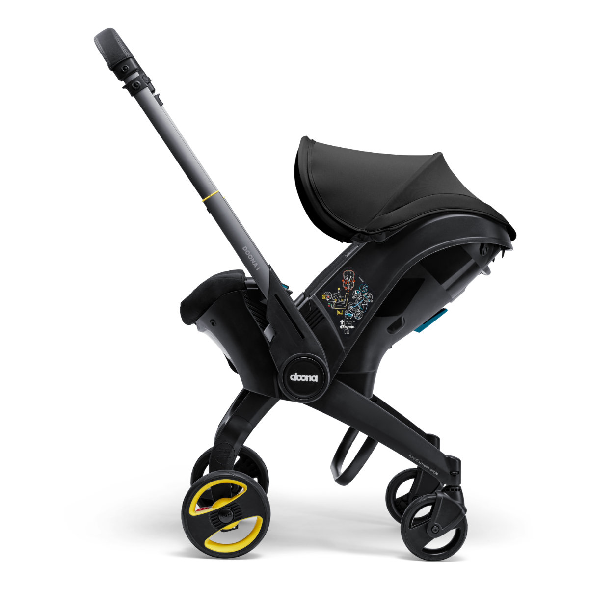Doona i Babyschale/ Kinderwagen inkl. Doona i Isofix-Basis
