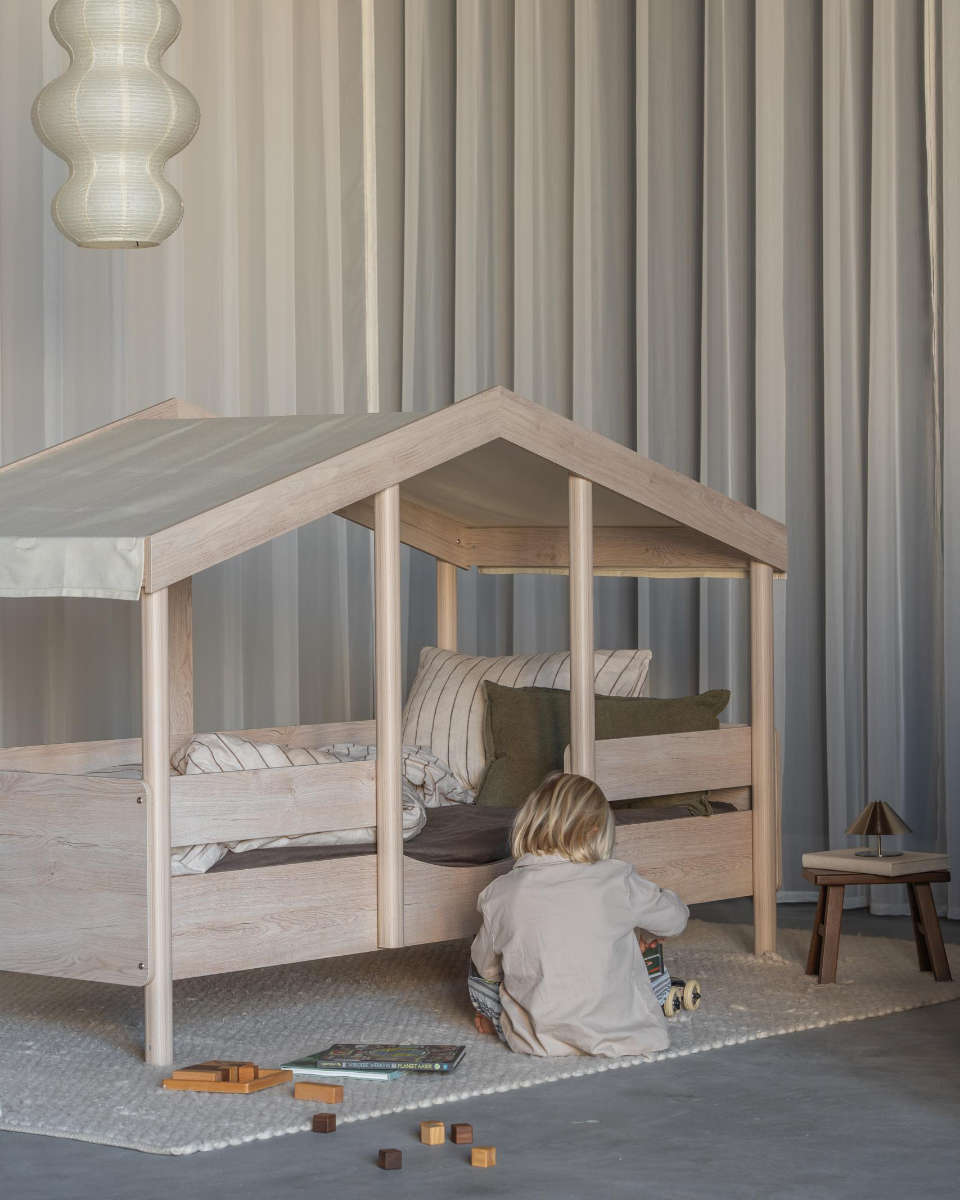 Quax Cottage Stoffdach für Hausbett