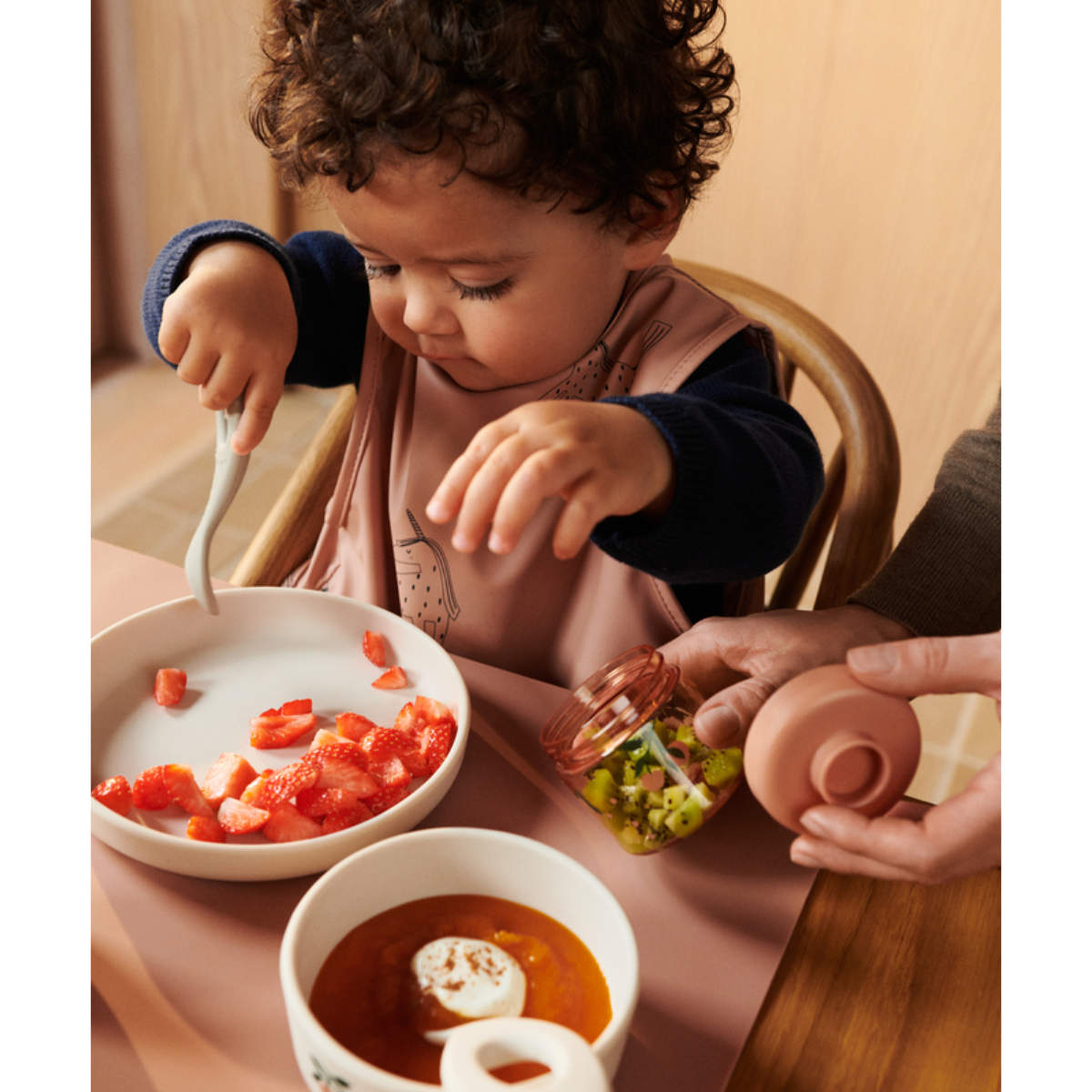 Liewood Dominique Baby Food Storage Boxes 4-Pack
