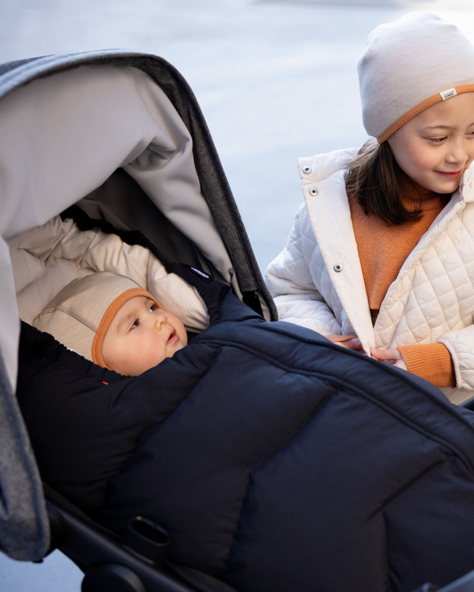 Voksi Move Fußsack für Kinderwagen & Babyschale (0-18 Monate)