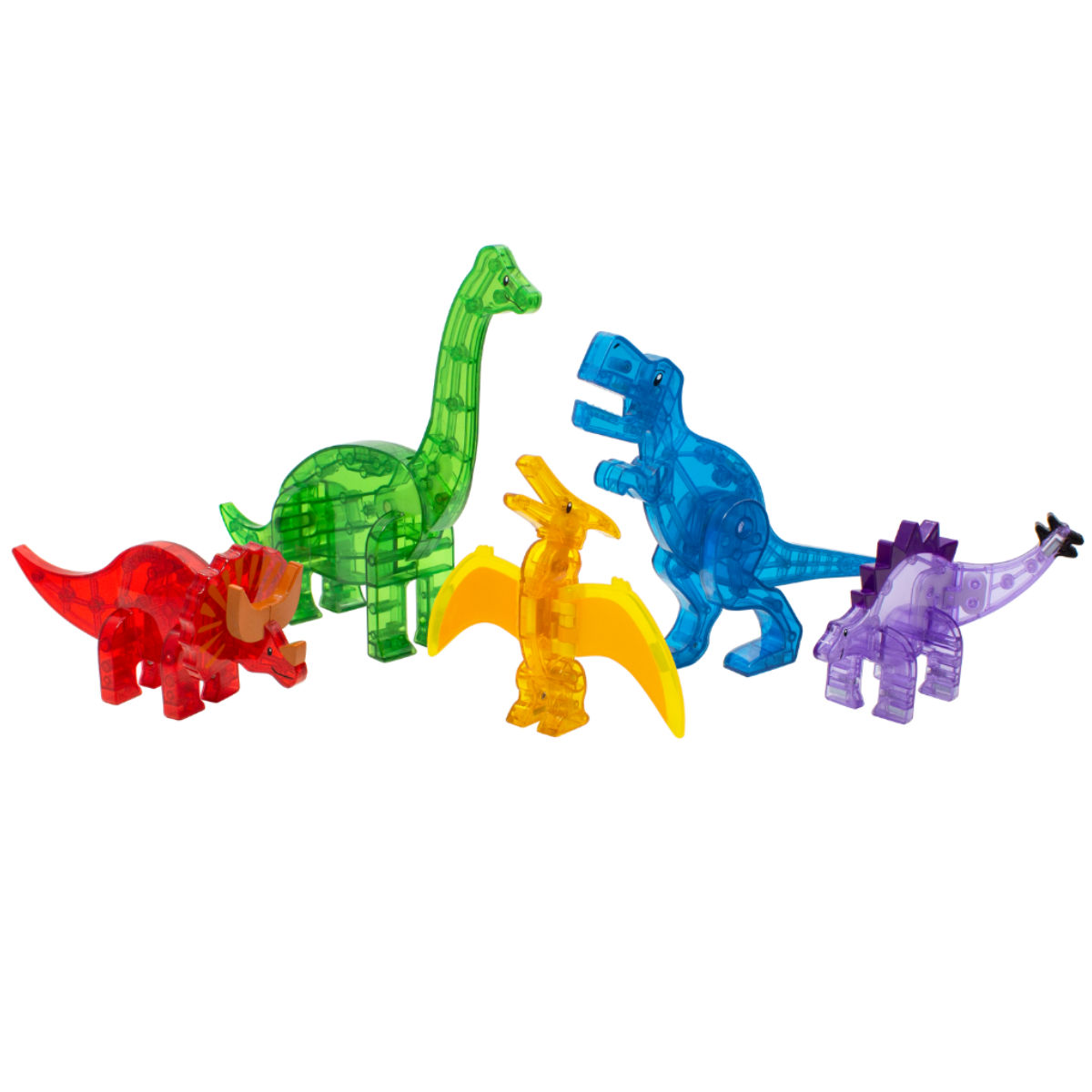 Magna-Tiles Dinosaurs – 5 Pieces