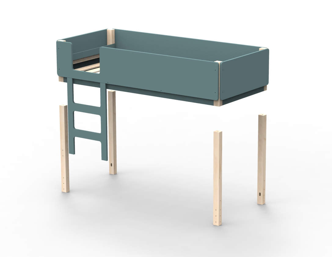 Mathy by Bols Discovery Umbauset von Einzelbett zu Stockbett