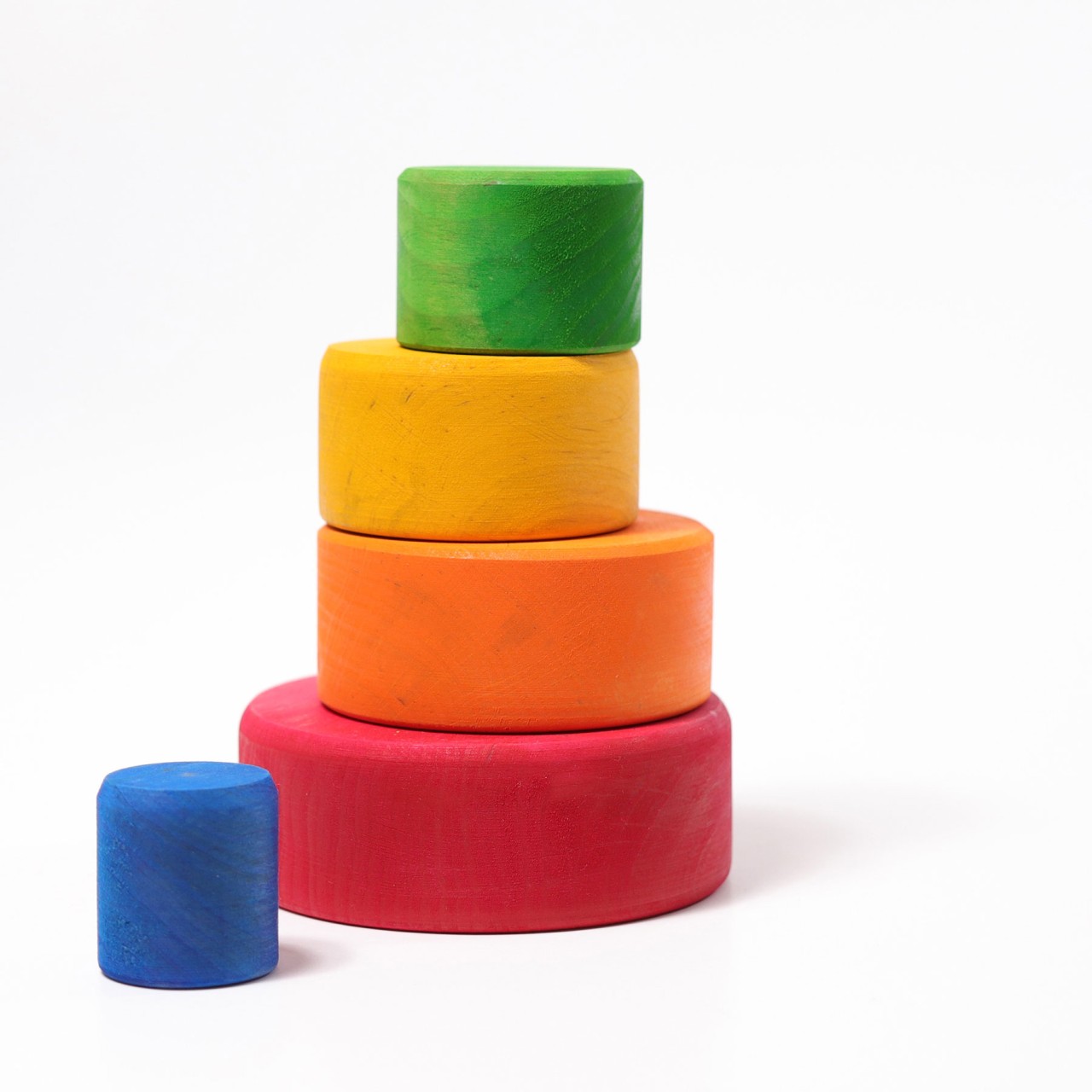 Grimms Colorful Wooden Bowl Set