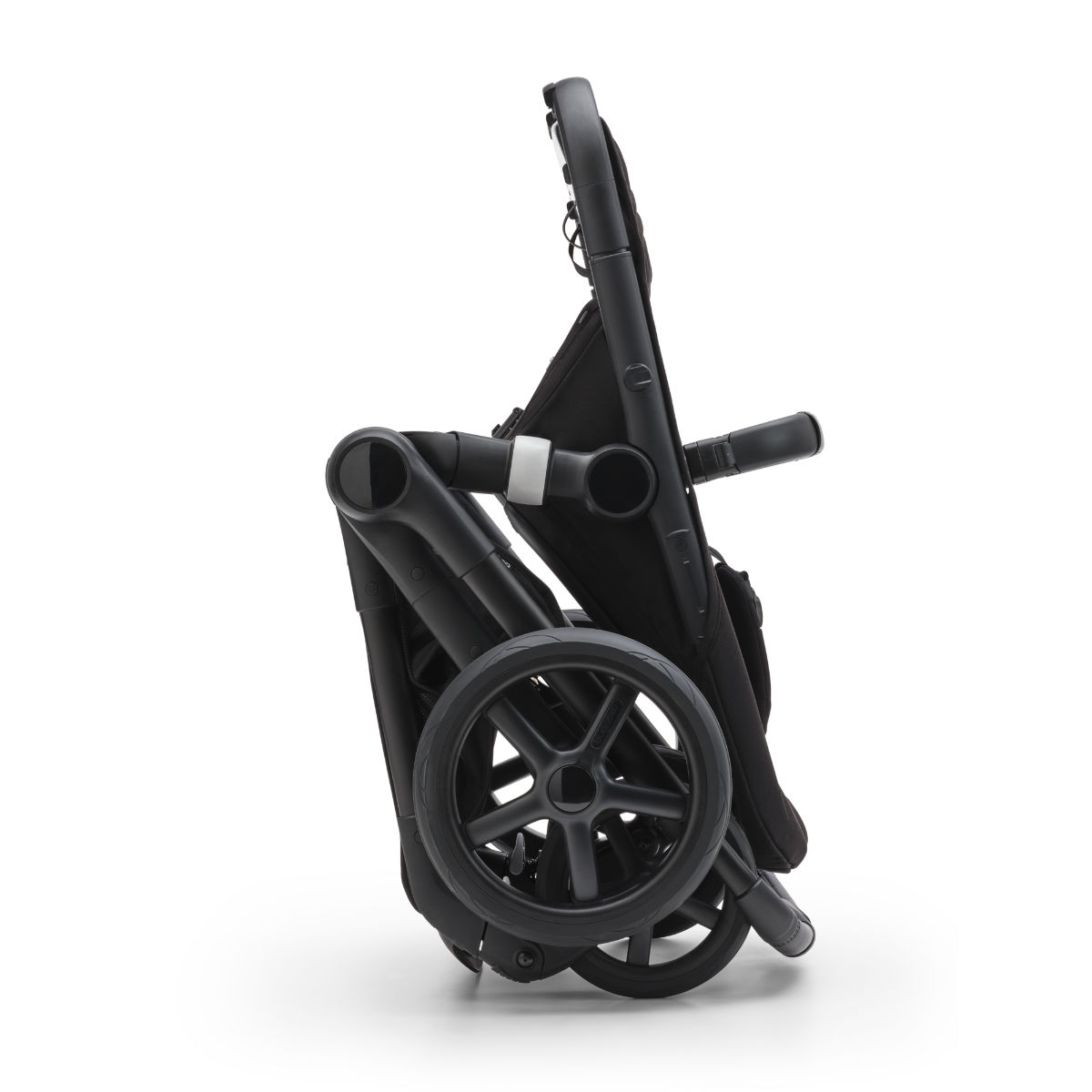 Bugaboo Fox 5 Kombikinderwagen in Schwarz - Seitenansicht