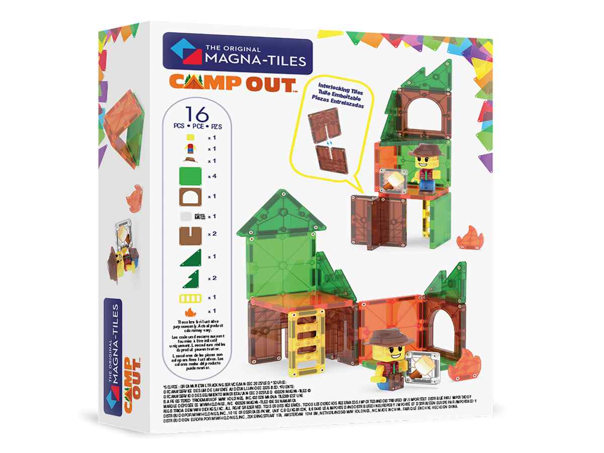 Magna-Tiles Camp out - 16 pieces