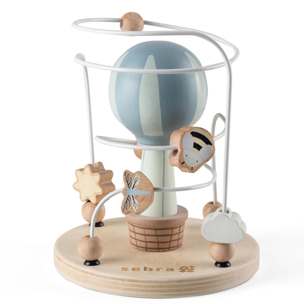Sebra Wooden Balloon Activity Toy