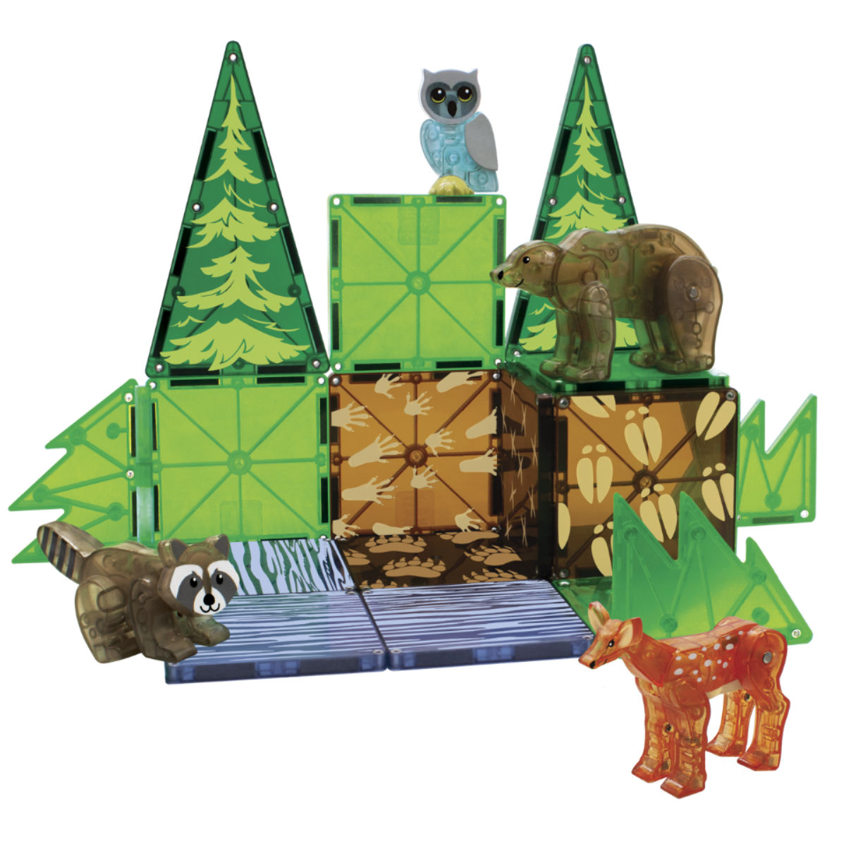 Magna-Tiles Forest Animals – 25 Pieces
