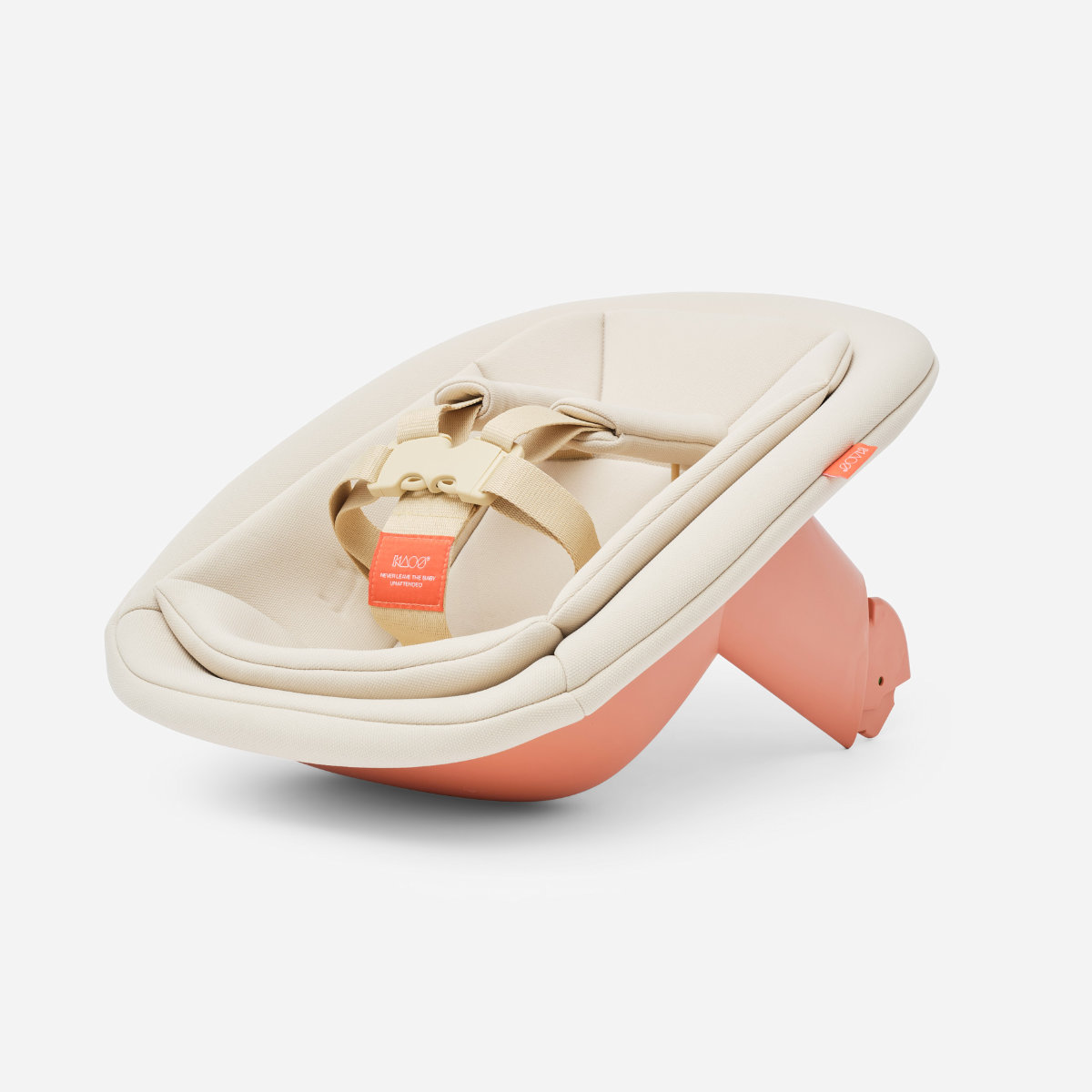 Stokke Tripp Trapp Babysitz in Creme - schräge Ansicht