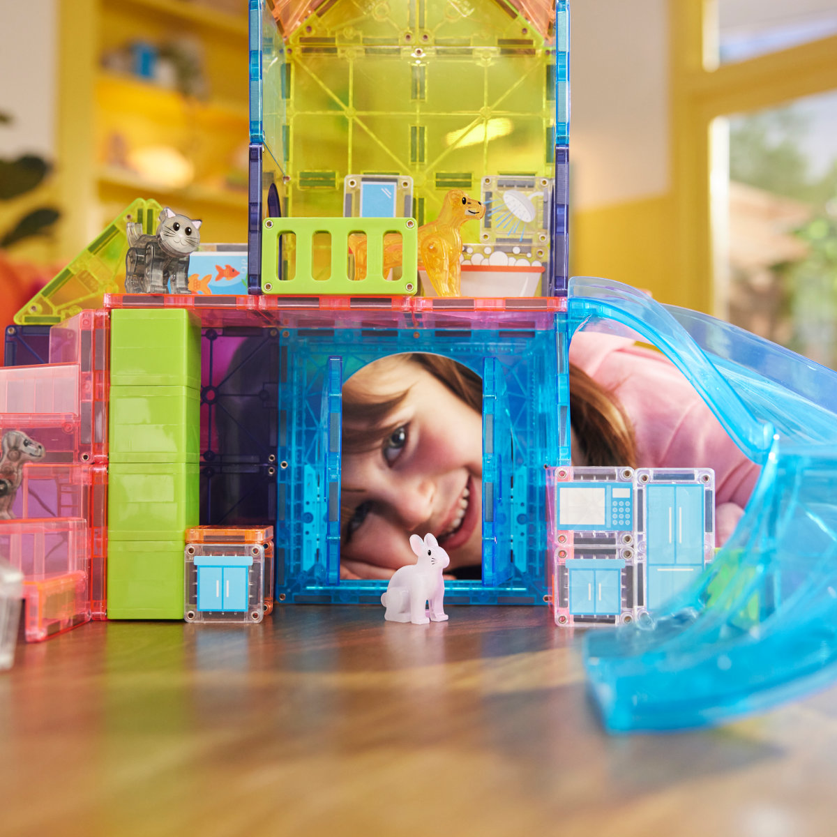 Magna-Tiles Pet Playhouse – 50 Teile