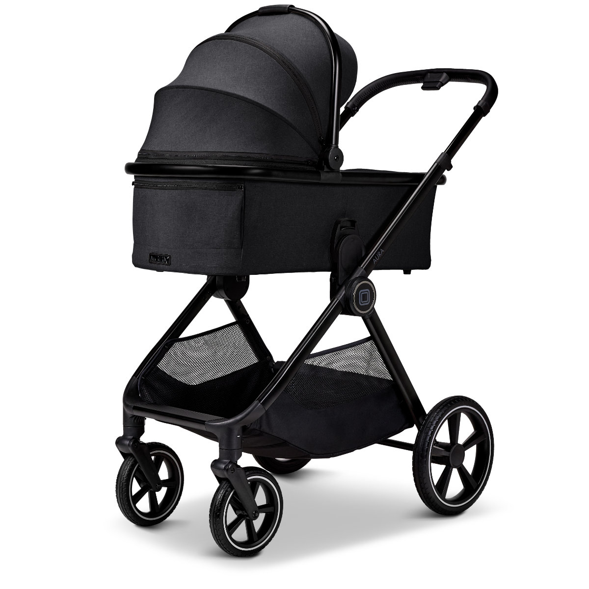 Moon Aura Kinderwagen Set 3 in 1 inkl. Cybex Cloud T i-Size Babyschale