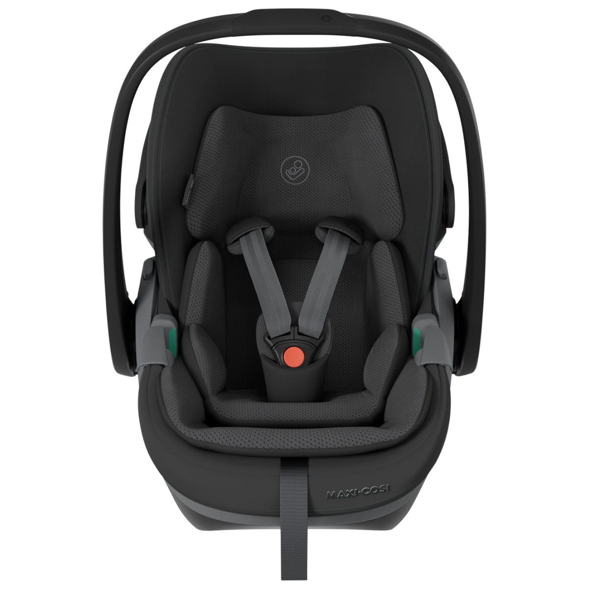 Maxi-Cosi Babyschale in Schwarz - Vorderansicht