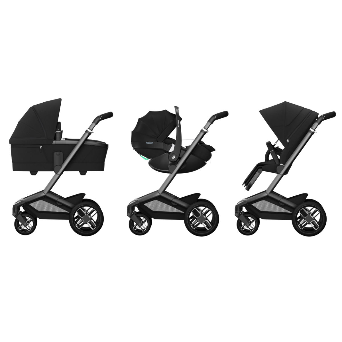 Maxi Cosi Fame Kombikinderwagen + Zubehör