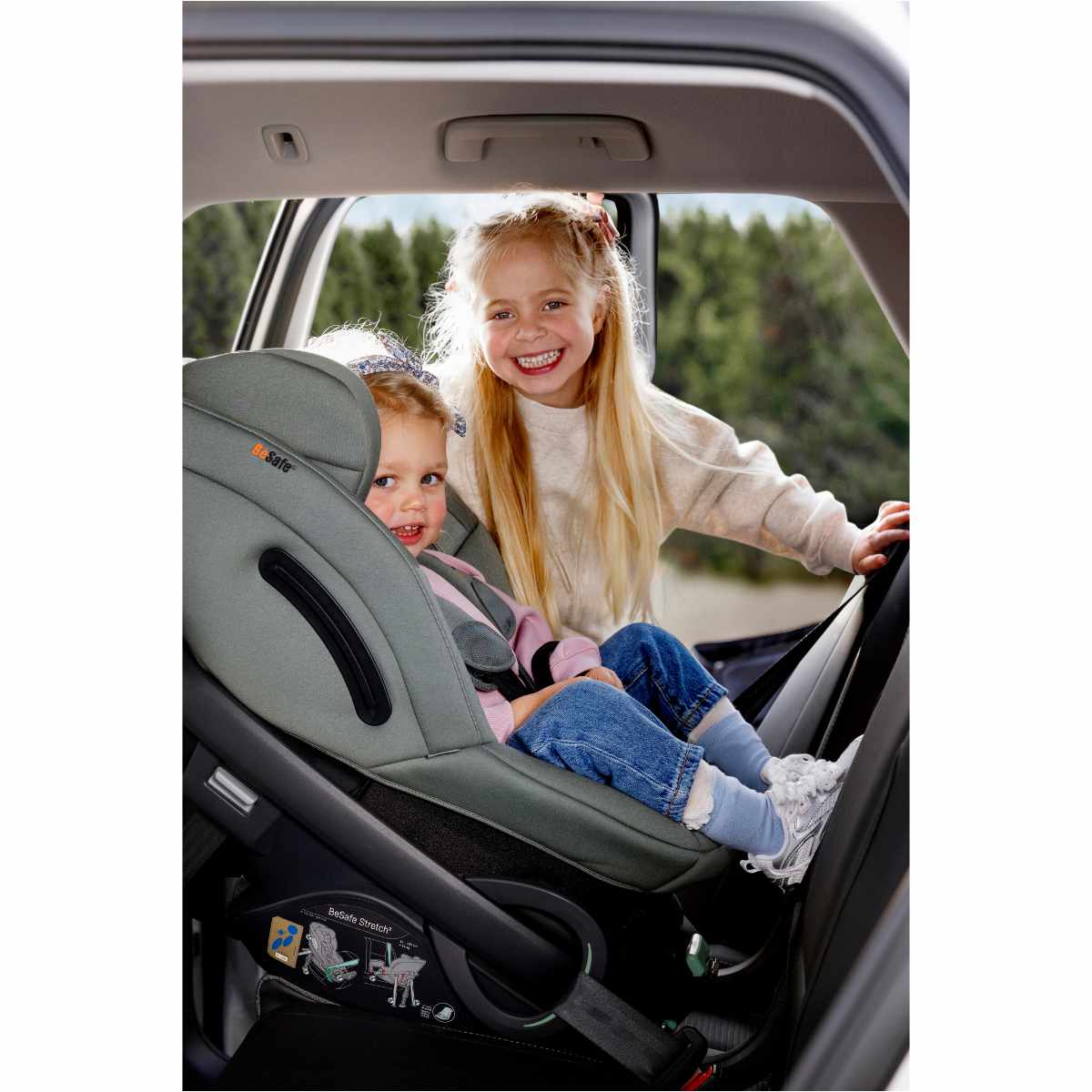 BeSafe Stretch² Reboarder Kindersitz bis 36 kg