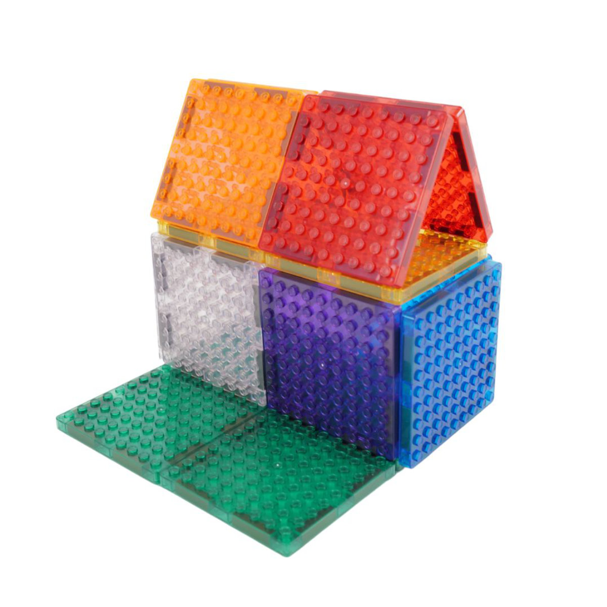Cleverclixx Brick Tiles Pack Intense – 16 Teile