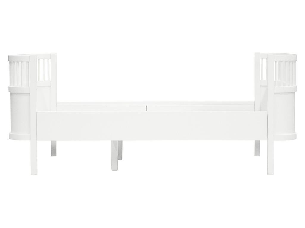 Sebra Bett, Junior & Grow Weiß Jugendbett 90x160/200cm