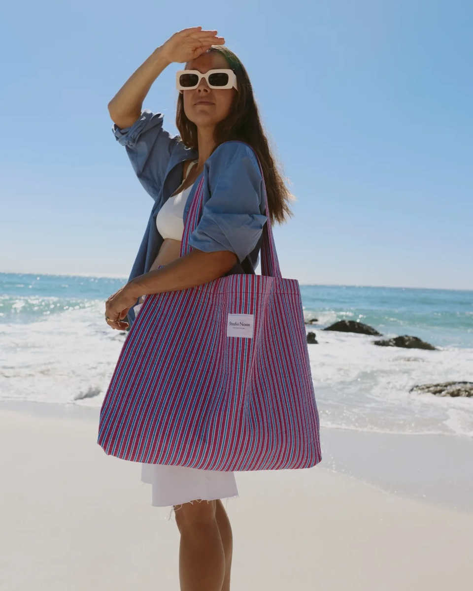 Studio Noos Poplin Stripe Mom Bag 58x42 cm