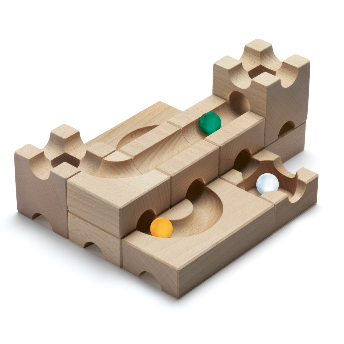 CUBORO Marble Run Extra Set – Expansion Sets in Various Versions