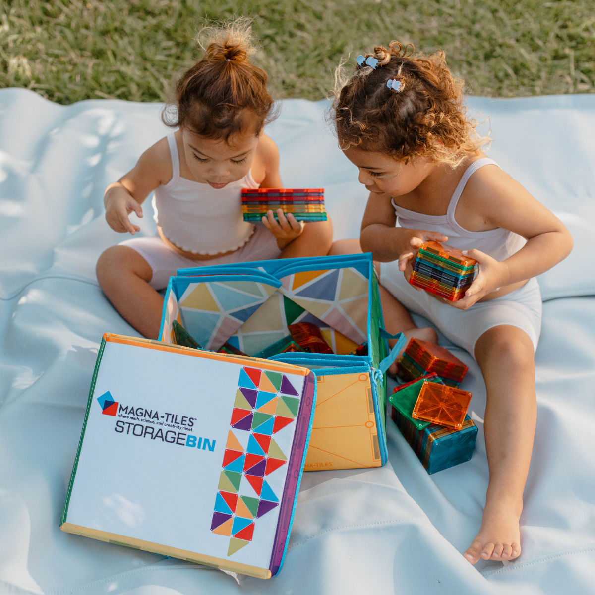 Magna-Tiles Spielmatte und Aufbewahrungsbox