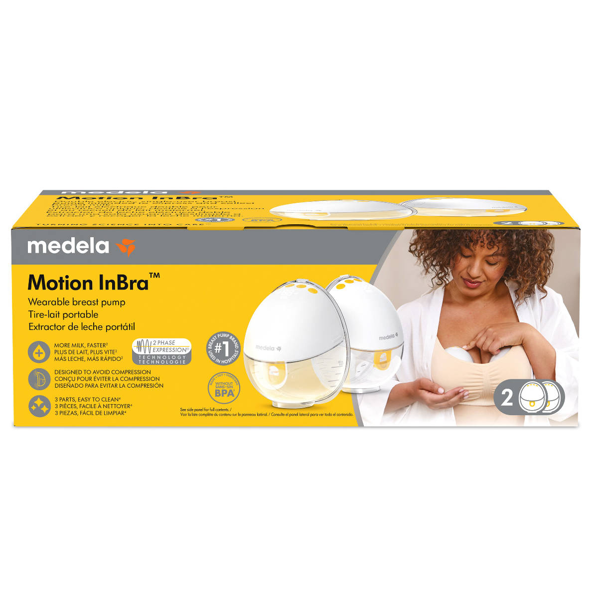 Medela Motion InBra Electric Double Breast Pump