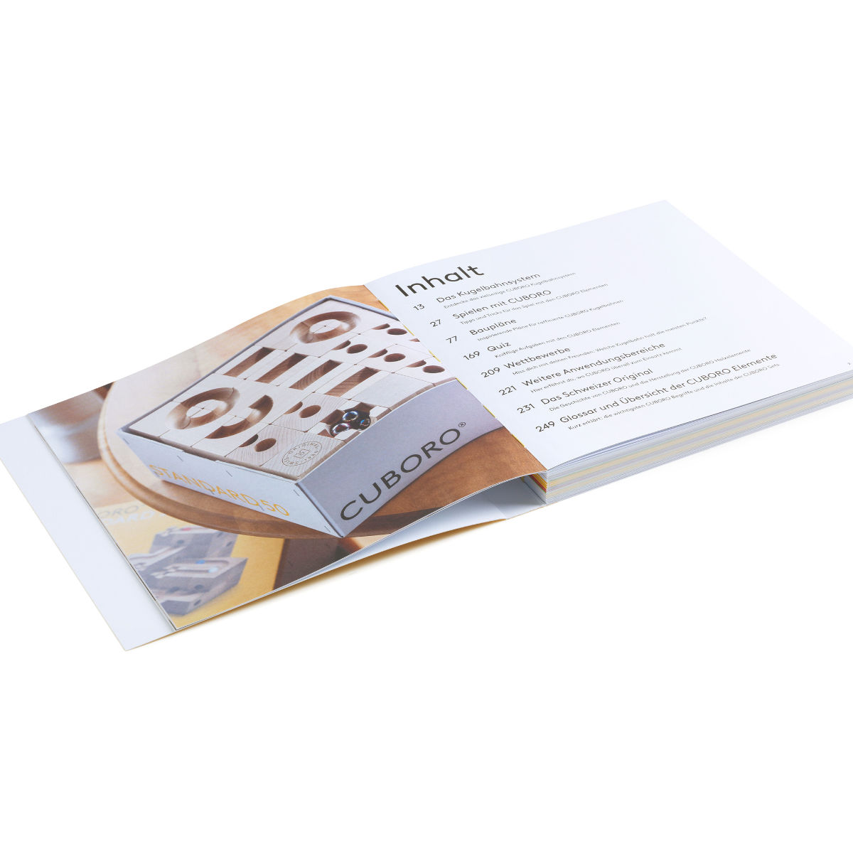 CUBORO The Book – Ideas & Instruction Guide for Marble Runs