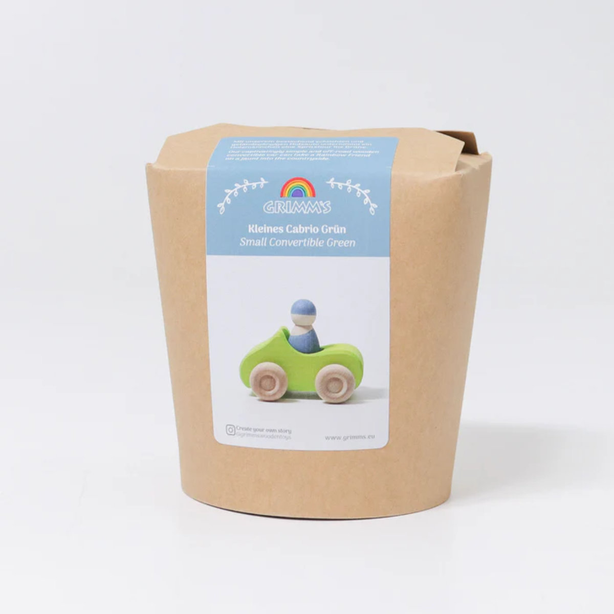 Grimm’s Holzauto Cabrio mit Figuren