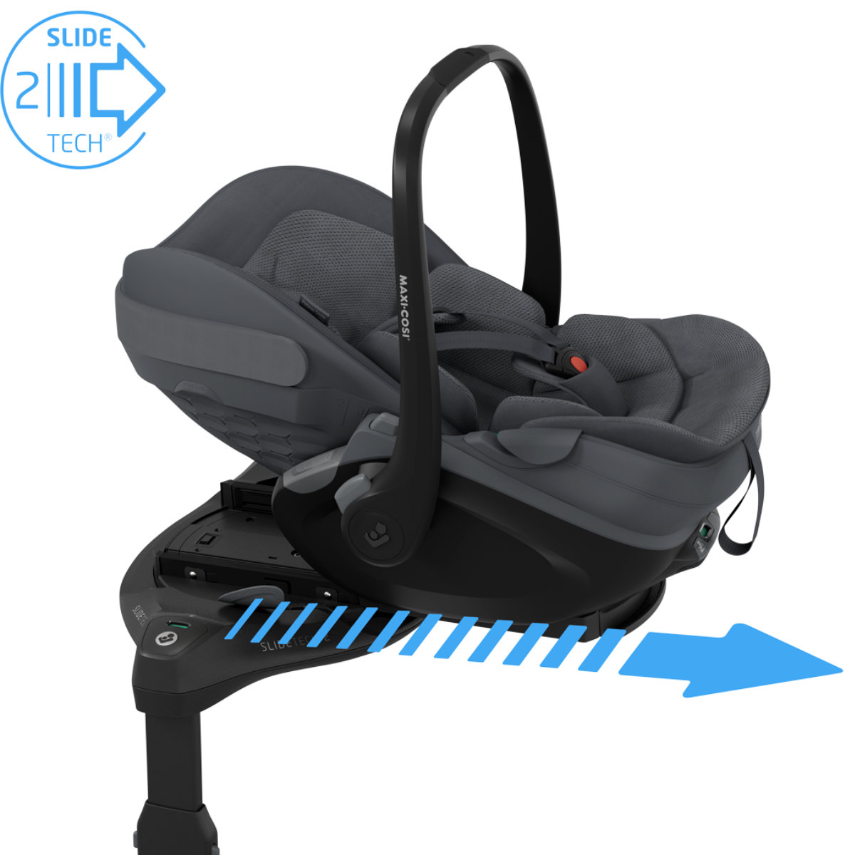 Maxi Cosi Pebble Slide Pro + FamilyFix Slide Pro