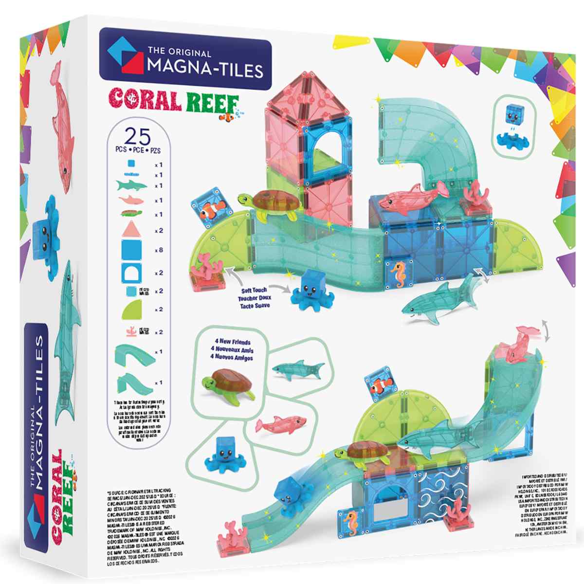 Magna-Tiles Coral Reef - 25 pieces