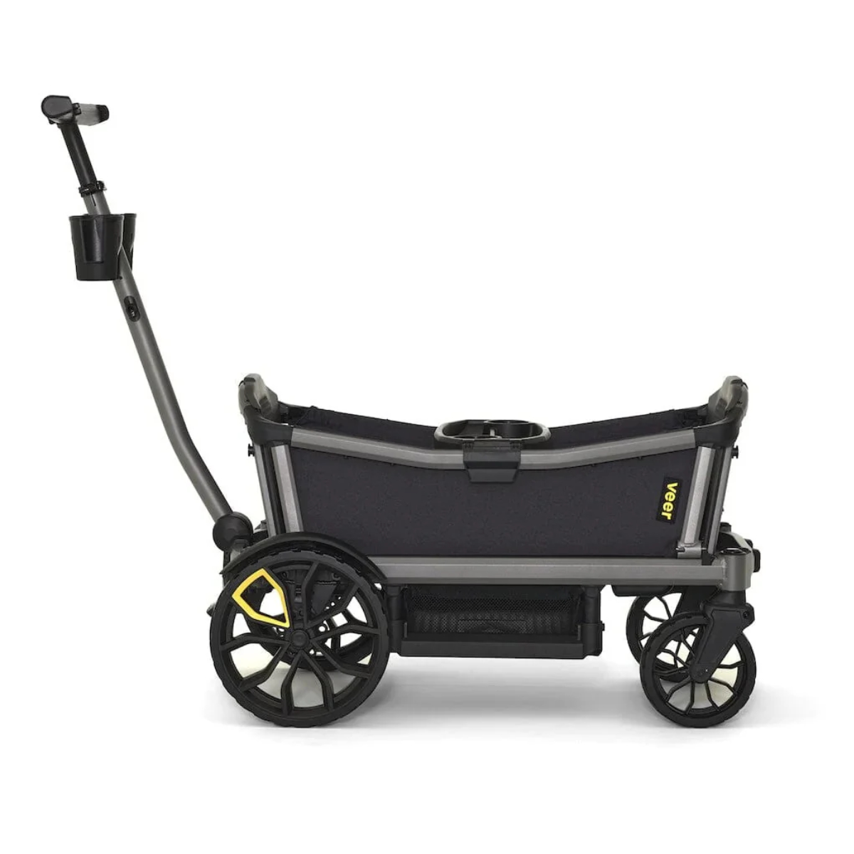 VEER Cruiser City XL Bollerwagen – Faltbarer 4-Sitzer für Kinder