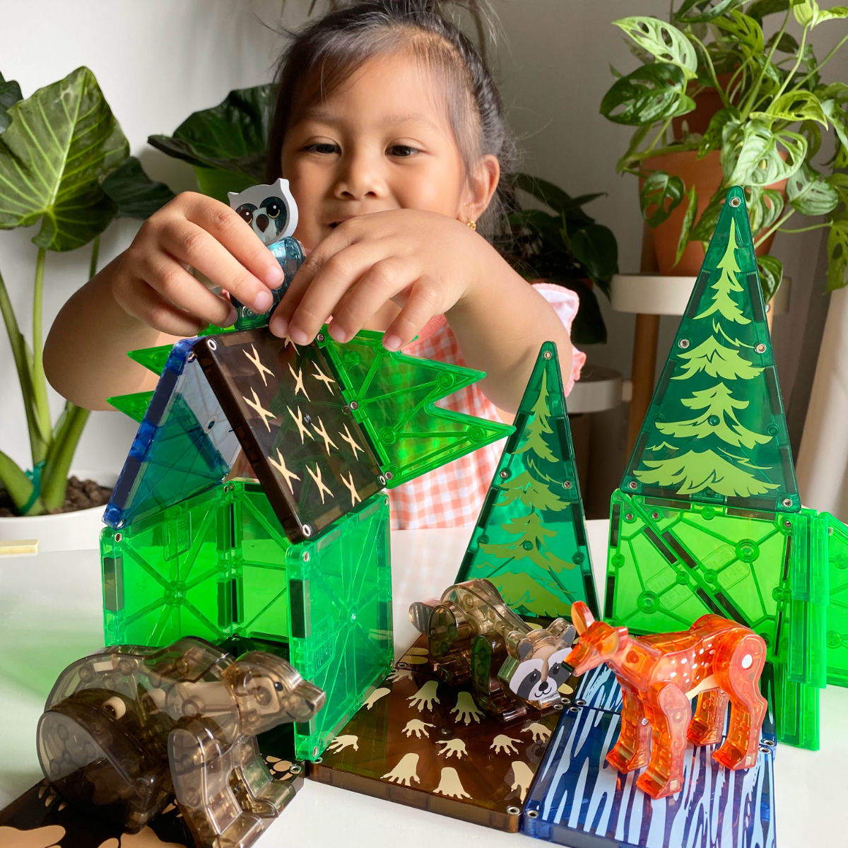 Magna-Tiles Forest Animals – 25 Pieces