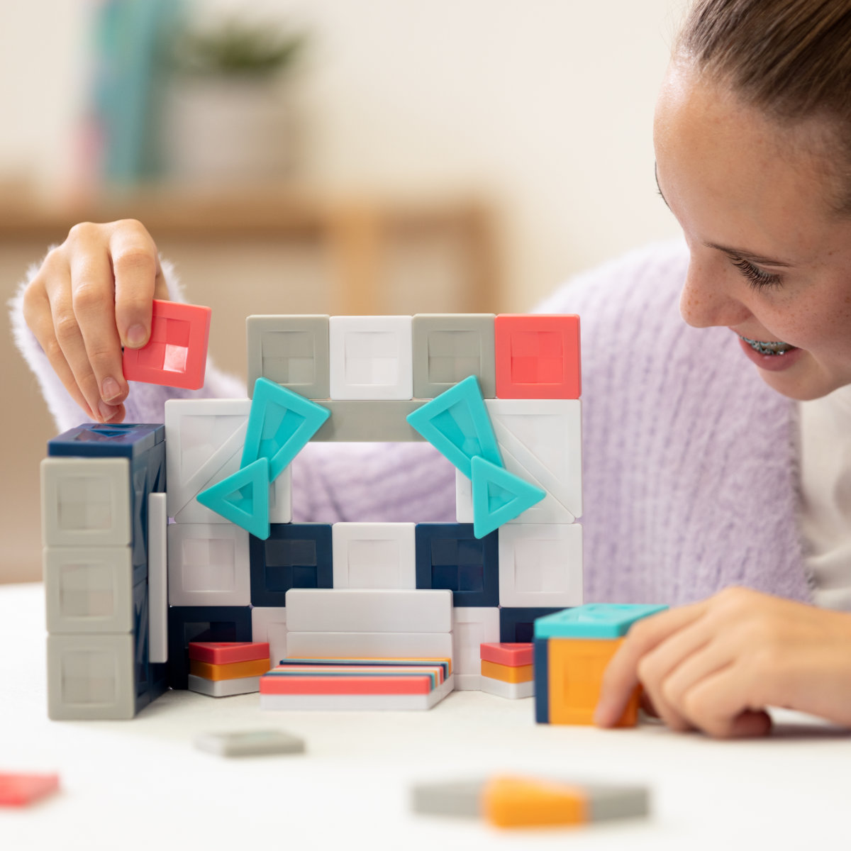 Connetix PRO Magnetic Tiles – Constructor Set – 70 Pieces