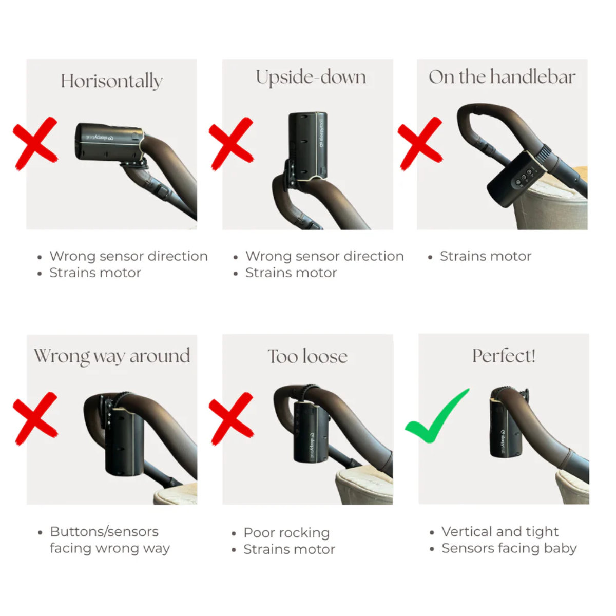 Sleepytroll Gen 2 Rocker for Stroller, Crib & Bouncer