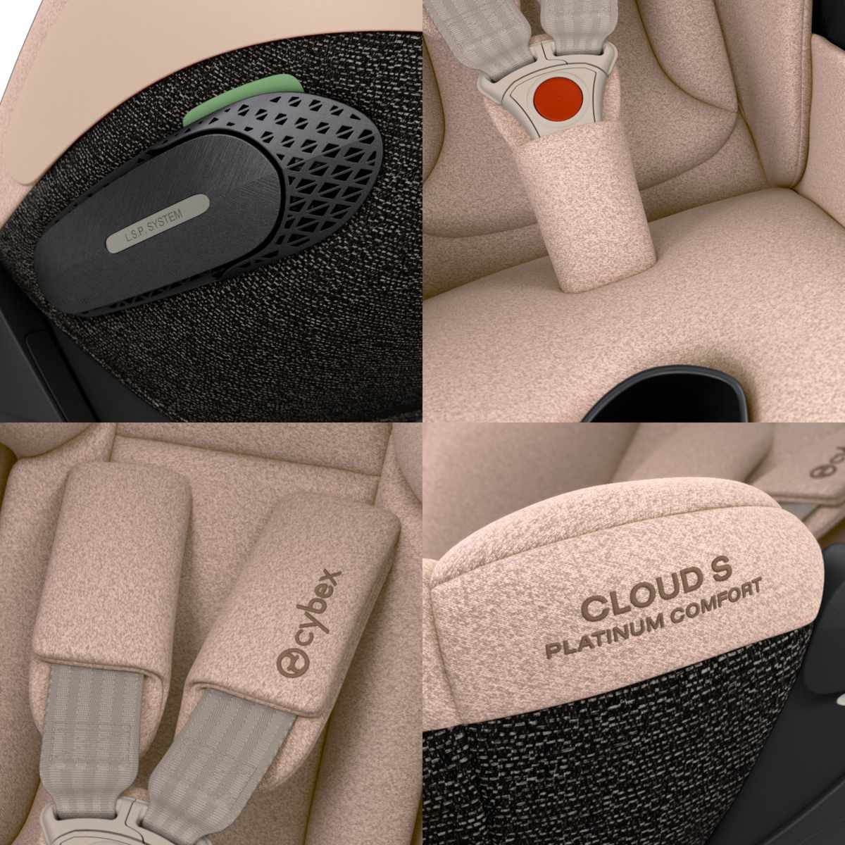 Cybex Cloud S i-Size Babyschale inkl. Base S Basisstation