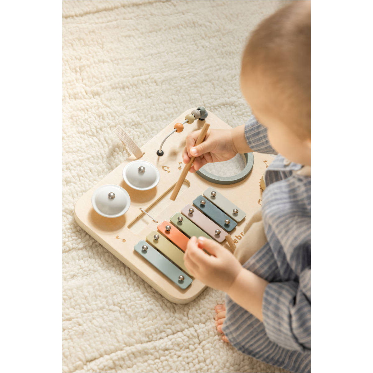 Sebra Wooden Activity Board – Music