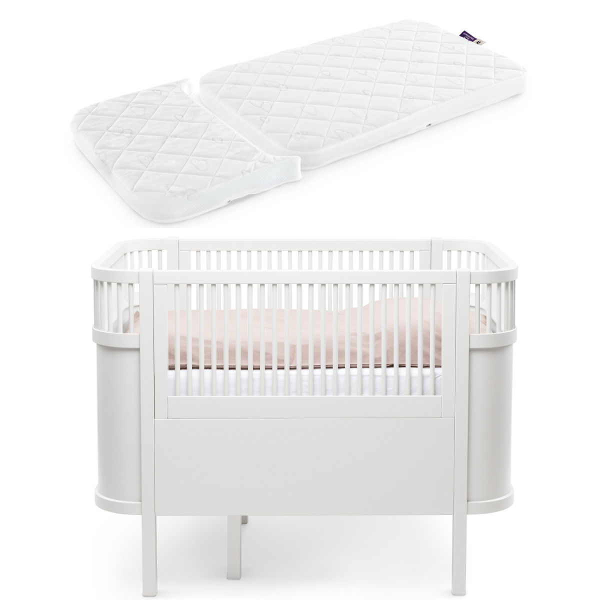 Sebra Baby & Junior Bed + Träumeland Mattress