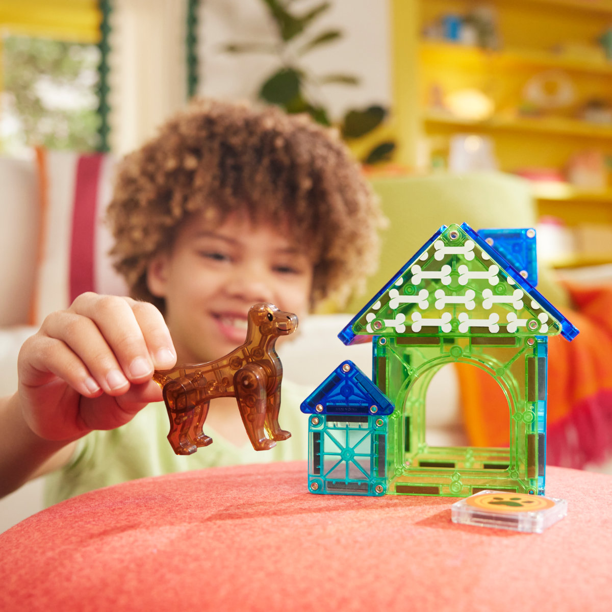 Magna-Tiles Dog house – 13 Teile