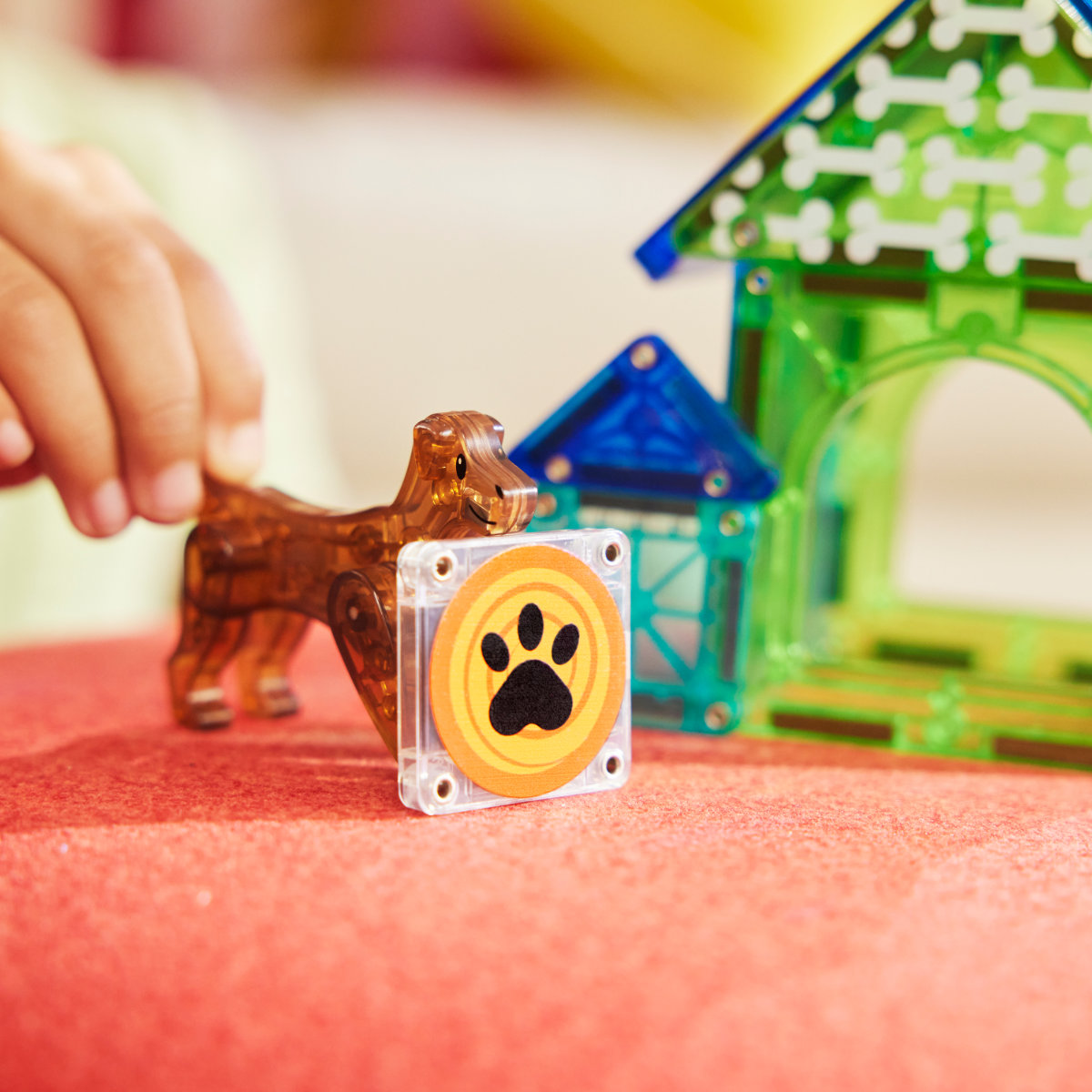 Magna-Tiles Dog house – 13 Teile