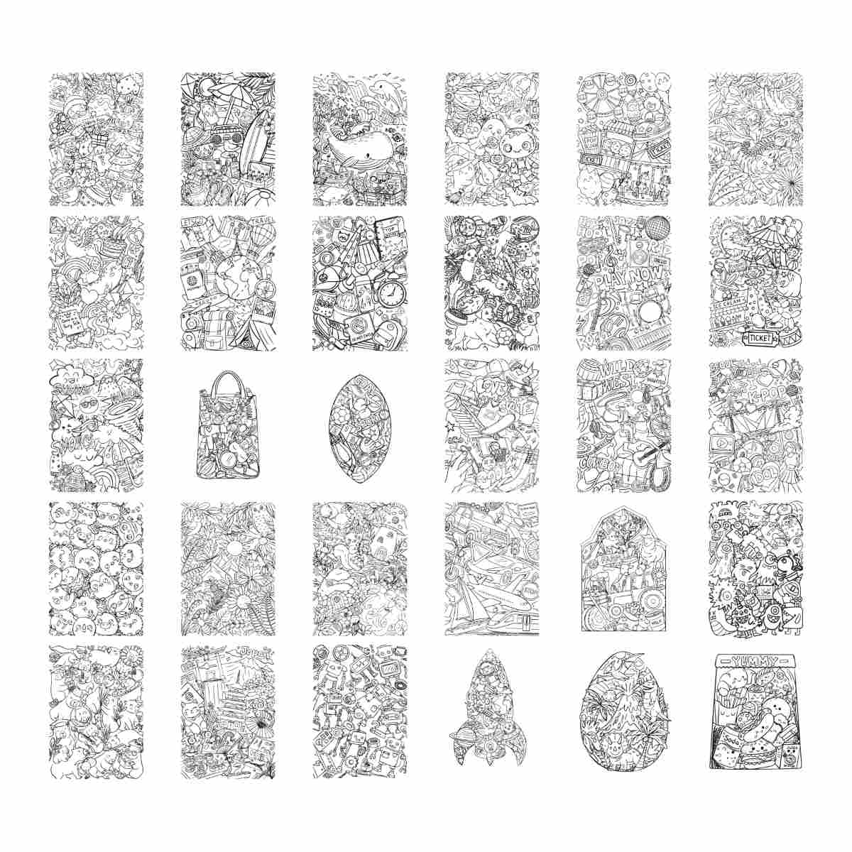 Kidywolf Kidydraw Pad Tracing Tablet – 30 Drawings