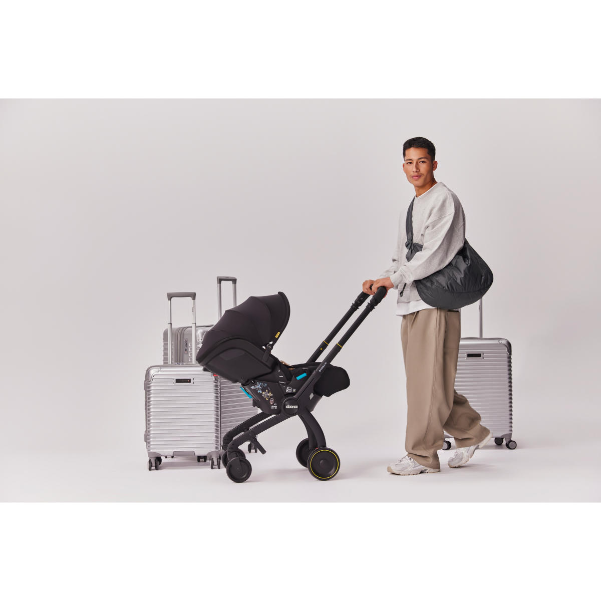 Doona X Infant Car Seat / Stroller with Doona X Isofix Base