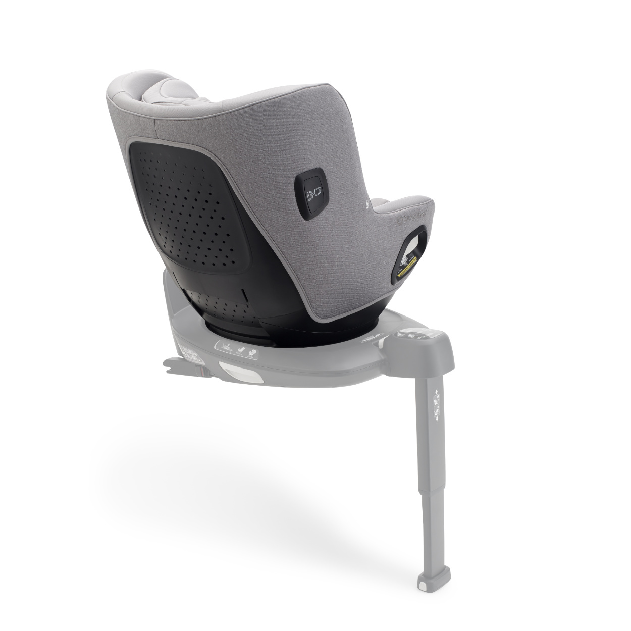 Bugaboo Owl by Nuna Kindersitz in Grau - Rückansicht