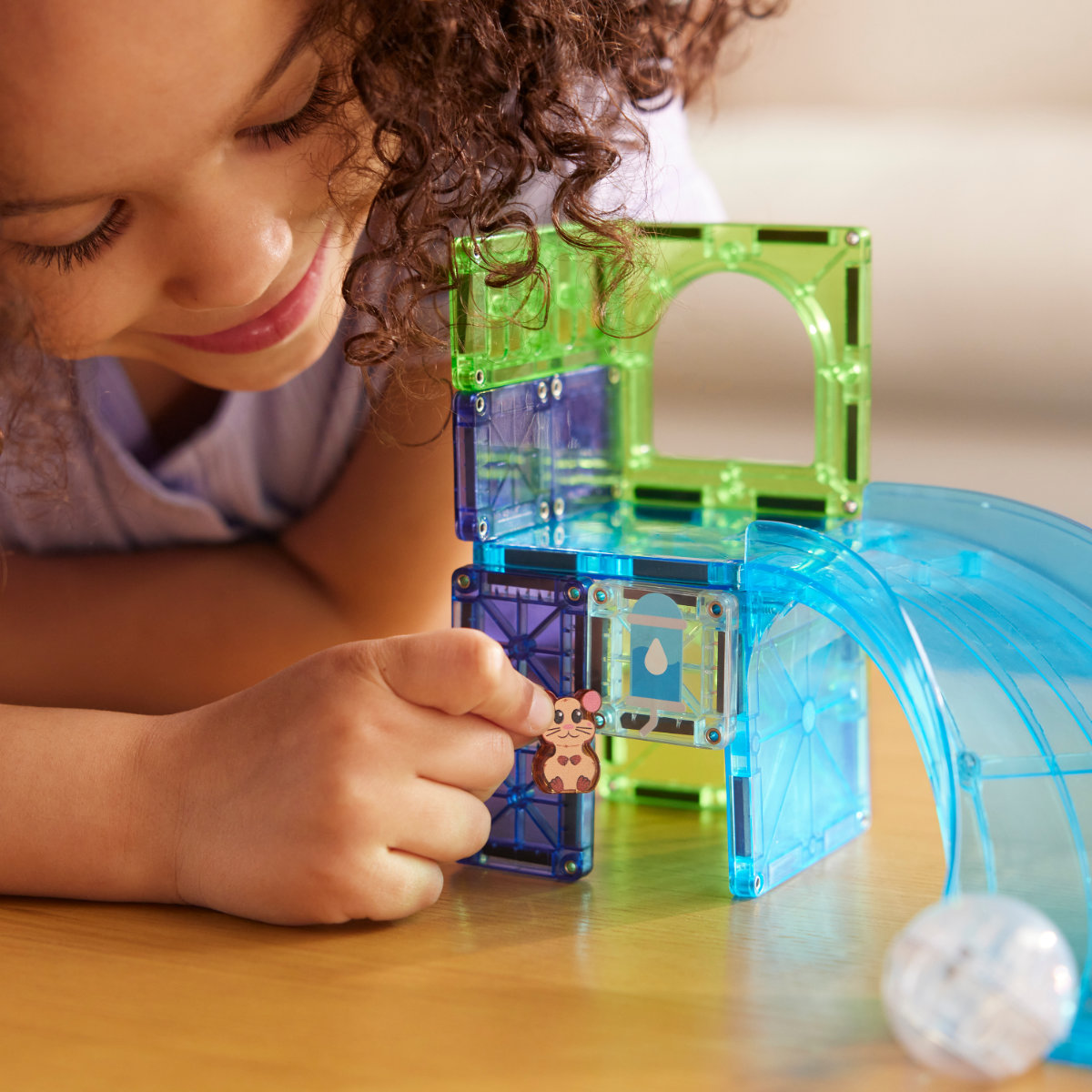 Magna-Tiles Hamster Bausatz– 13 Teile